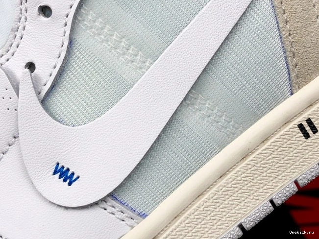 One Kick 1 High Air White Jordan Off-White AQ0818-100 Retro 0727